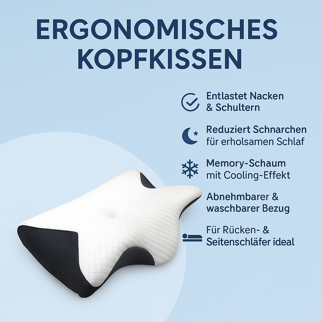 Cozytime Sleepcomfort kissen Für ein Erholsamen Schlaf