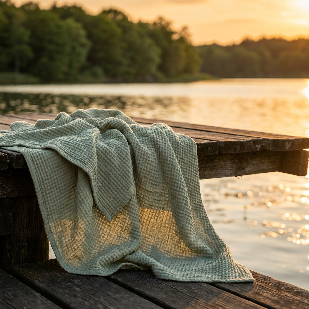 Musselin Decke aus Baumwolle