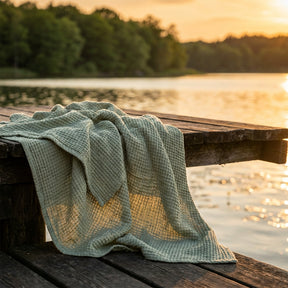 Musselin Decke aus Baumwolle